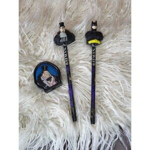 Batman Pencils Toppers Penguin Vintage 1990s unused DC comics